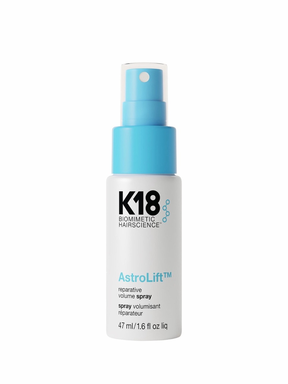 k18 mini astrolift reparative volume spray